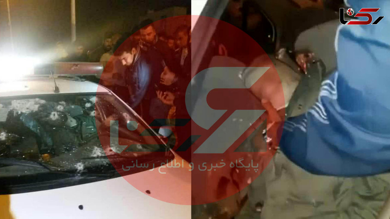 فیلم و عکس دیده نشده از پیکر 2 شهید پلیس خوزستان / 16+
