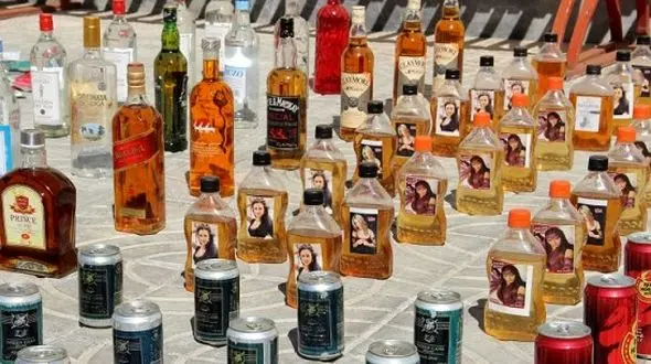 کشف 1900 قوطی مشروبات الکلی در اردبیل