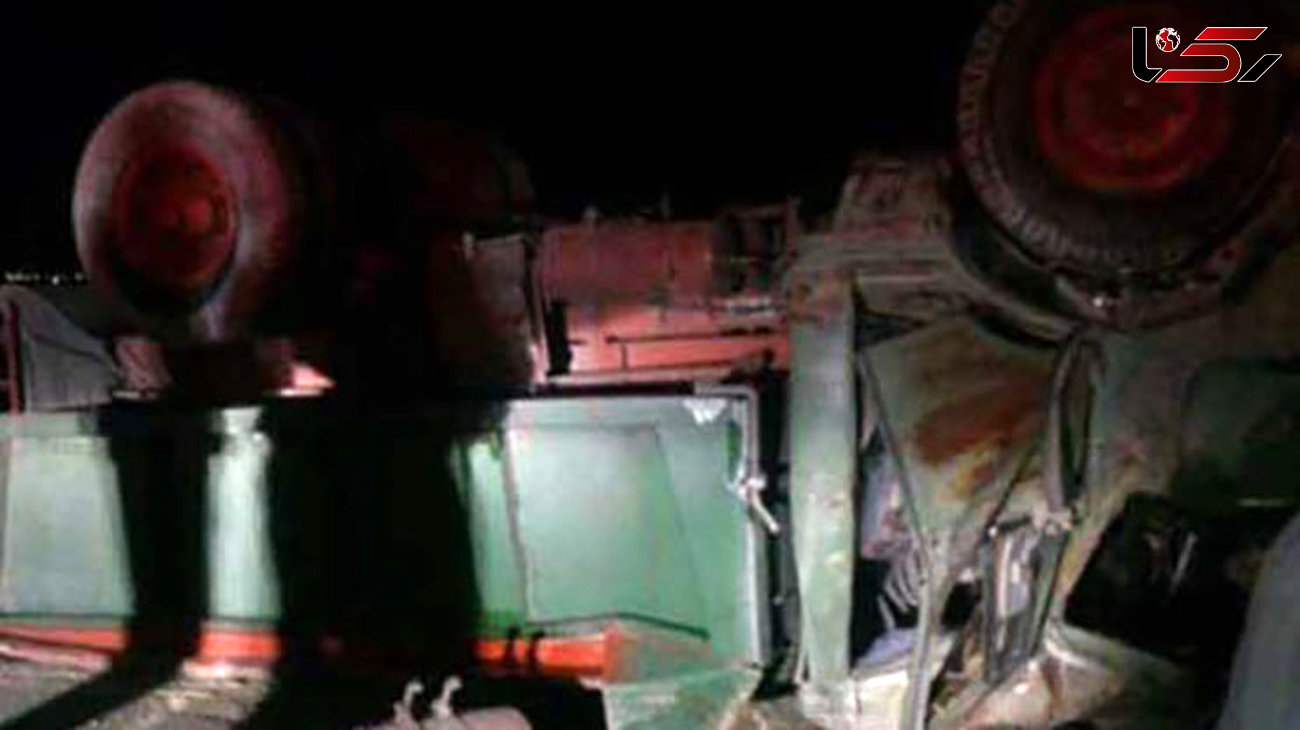 تصادف کامیون با زانتیا در کرمانشاه  2 مصدوم داشت+عکس 
