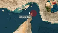 اصابت ۳ پرتابه به یک نفتکش در تنگه هرمز