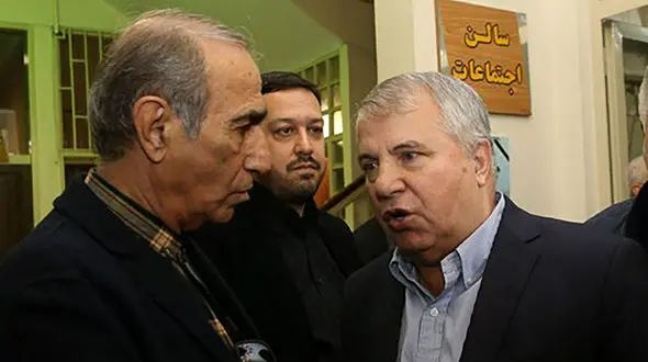 واکنش علی پروین به دیدن تصویر احمدرضا عابدزاده + عکس