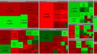 سقوط بورس امروز در ابتدای هفته / محصولات غذایی حالشان خوب است + جدول نمادها