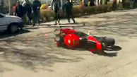 موتورسیکلت در دانشگاه ارومیه 8 تن را زیرگرفت +فیلم و عکس