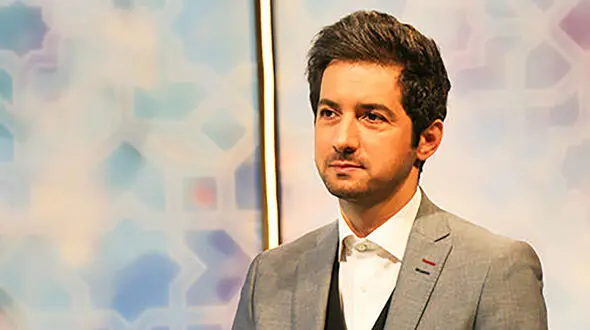 عکس همسر نجم الدین شریعتی بالاخره لو رفت !  / بچه  آقای مجری کپی برابر اصل خودش !