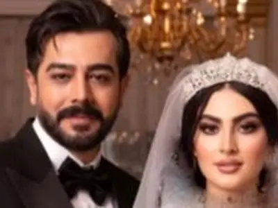 فیلم / نگاهی به جشن عروسی آریایی مریم مومن و سهیل قاصدی /  از لباس عروسی ملکه وار و تالار لاکچری تا عقد آریایی خوندن محمدرضا علیمردانی/ عشقتون پایدار قشنگا