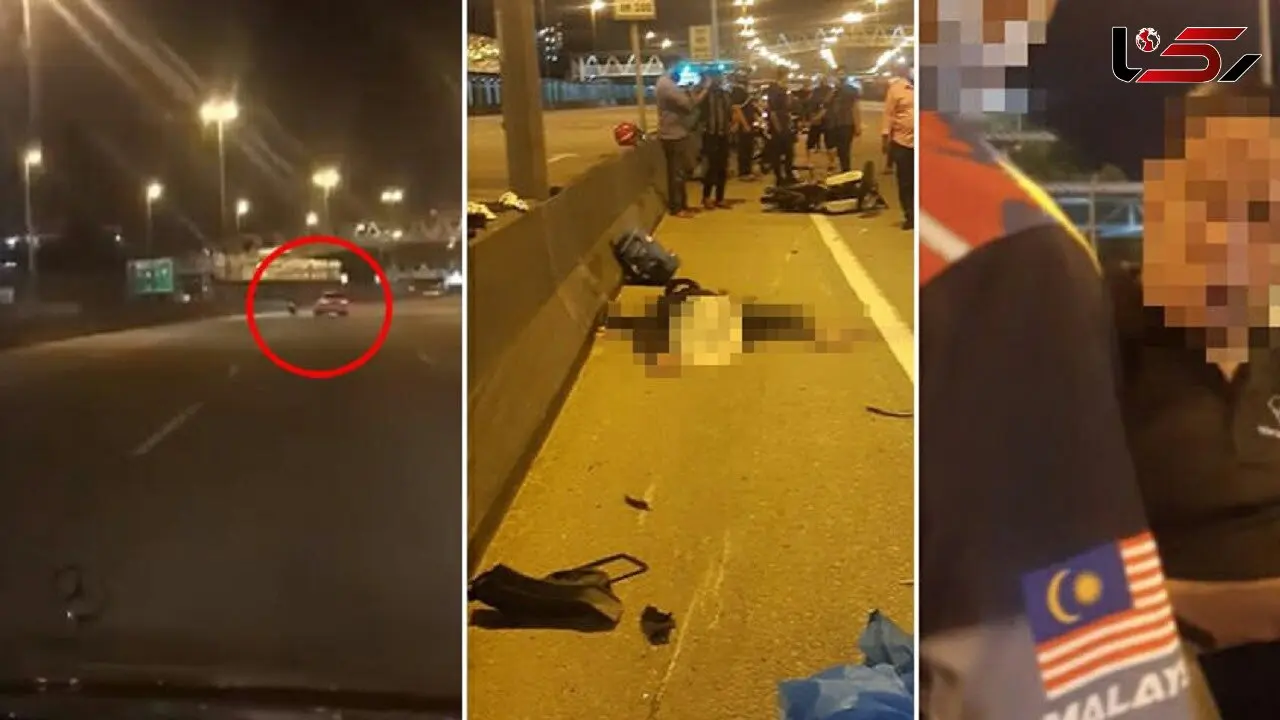 عاقبت وحشتناک خوابیدن راننده در پشت فرمان!