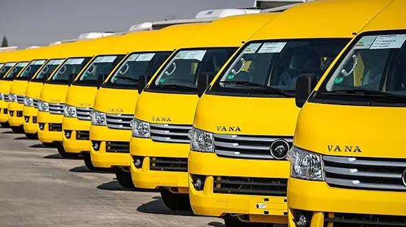 ۱۰۰۰ دستگاه ون به شهر تهران تا یک ماه آینده وارد می شوند