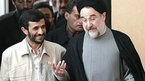 آیا احمدی نژاد و رئیس دولت اصلاحات با یکدیگر دیدار کرده اند؟