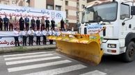 رژه ناوگان خودرویی ستاد مدیریت بحران شهرداری رشت/گزارش تصویری