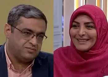 فیلم / پیامکی که المیرا شریفی خواند: خونه خریدیم مادر شوهرم اجازه نمیده بریم خونمون میگه ... / سعید عزیزی: طبق قرآن اگر مامان بابات اشتباه گفتن میتونی اطلاعت نکنی + فیلم