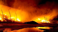 مهار آتش‌سوزی انبار یک دامداری در قزوین 10 ساعت طول کشید