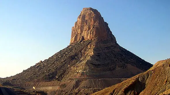 این کوه در  ایران ضد سرطان و ایدز است ! + فیلم معجزه خدا در دل ایران !