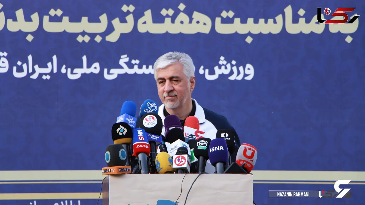 نشست خبری وزیر ورزش و جوانان از دریچه دوربین رکنا