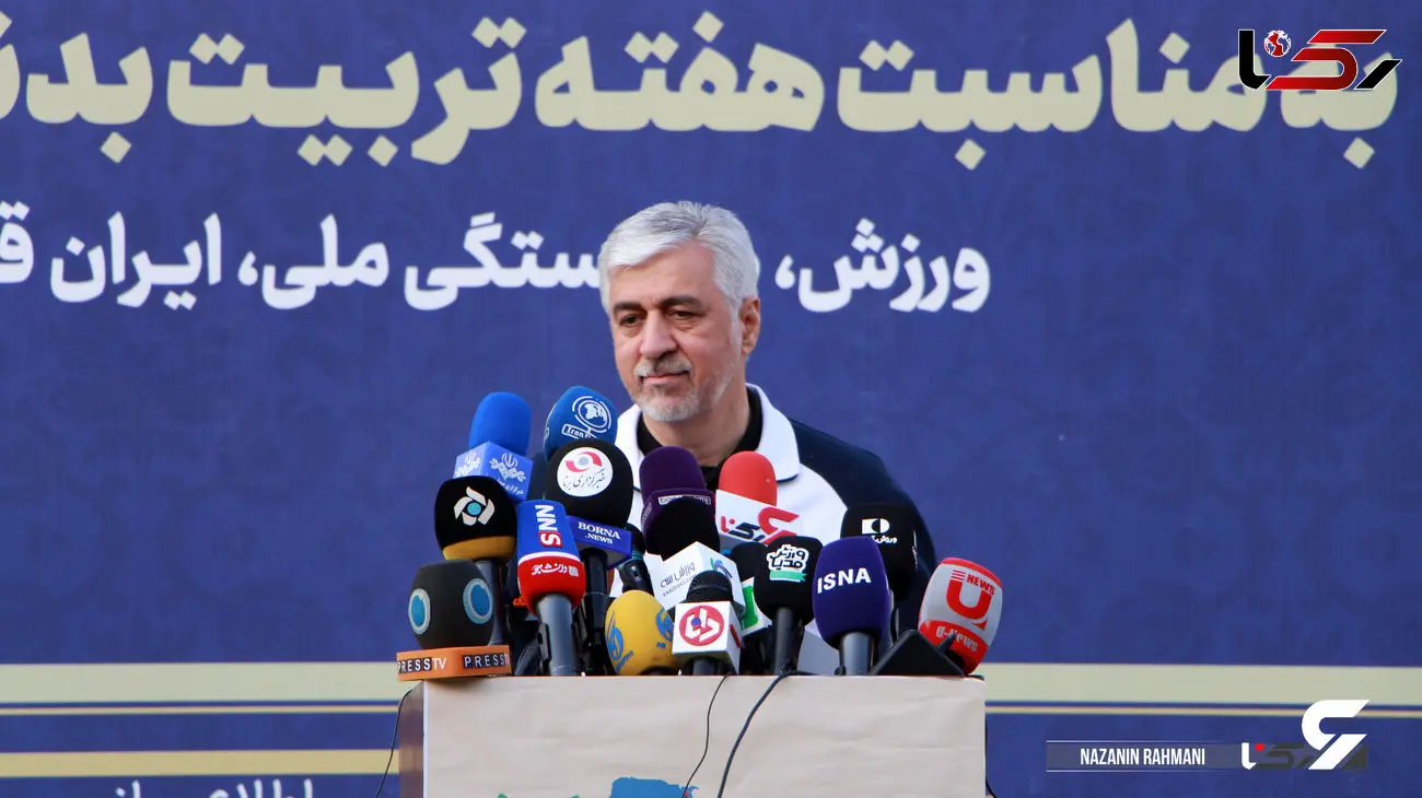 نشست خبری وزیر ورزش و جوانان از دریچه دوربین رکنا