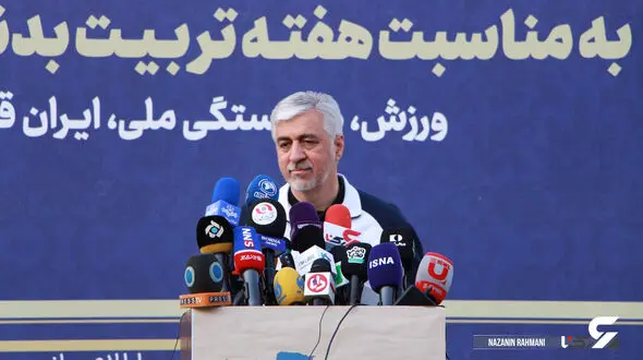 نشست خبری وزیر ورزش و جوانان از دریچه دوربین رکنا