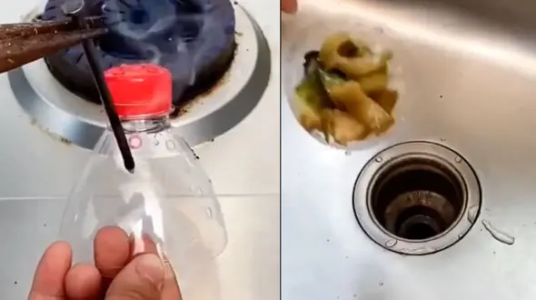 ترفند برای صافی ظرفشویی خانگی + فیلم 