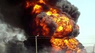 انفجار در انبار تسلیحات نظامی در قزاقستان / دقایقی بعد از انفجار فرودگان 