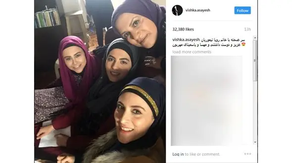 عکسی از بازیگران در  پشت صحنه دیوار به دیوار + عکس