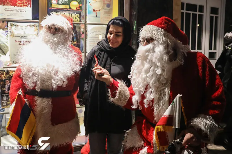 حال و هوای کریسمس در تهران