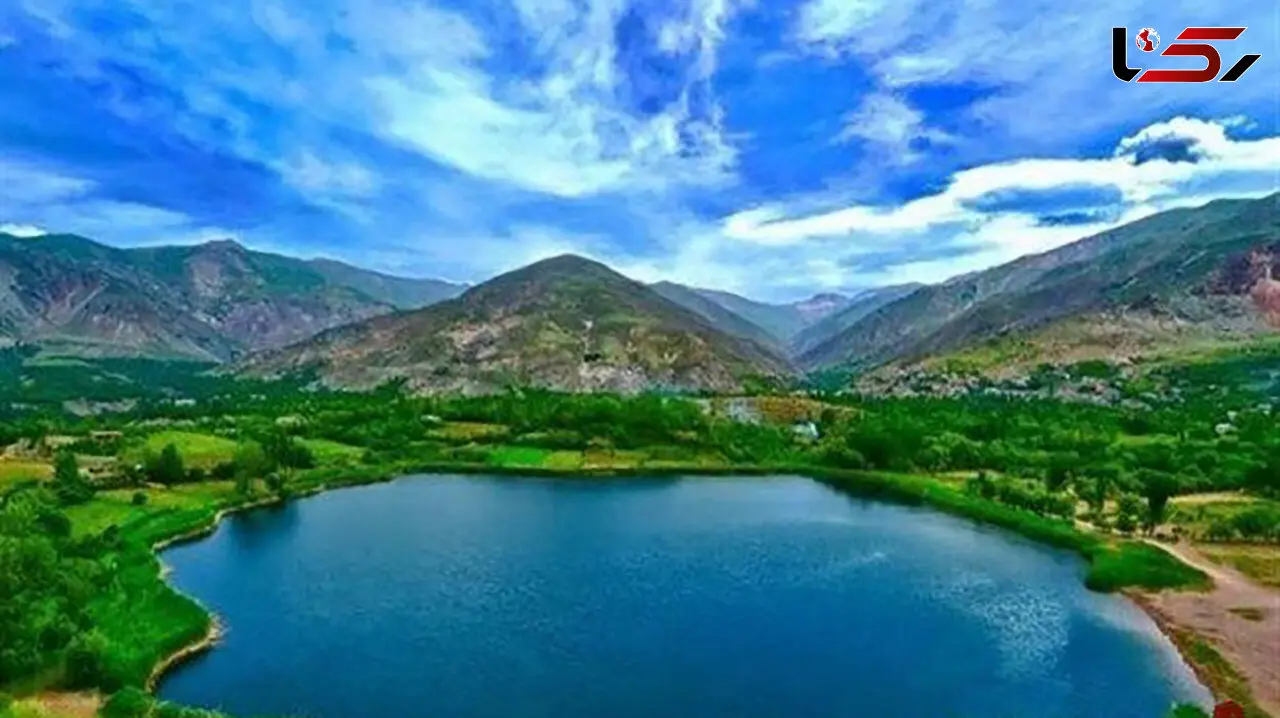 محاصره یک دریاچه با پوششی گیاهی+ فیلم