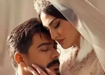 عکس ها / نگاهی به آلبوم رمانتیک  جشن عروسی  مریم مومن و سهیل قاصدی.../ چقدر عاشق هم هستن ...