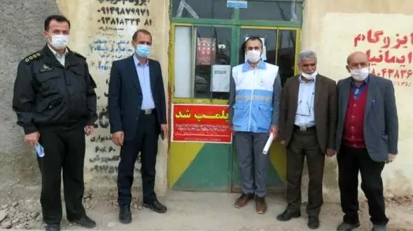 پلمب 3 واحد نانوایی متخلف در خلخال در روزهای کرونایی