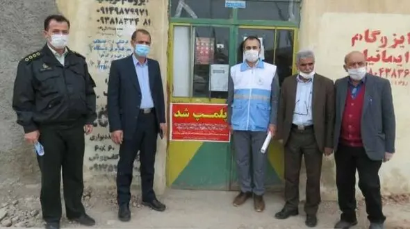 پلمب 3 واحد نانوایی متخلف در خلخال در روزهای کرونایی