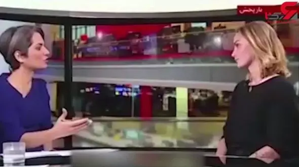 توریست زن مجری بی‌بی‌سی فارسی را در مورد ایران مات کرد + فیلم