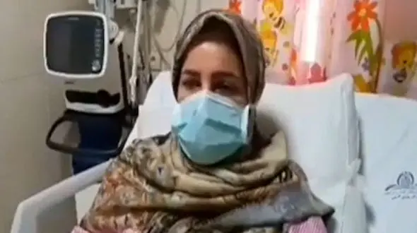 ناگفته های اشک آلود خانم پرستار بیمارستان کاشان / کرونایی شدم مراقب باشید + فیلم