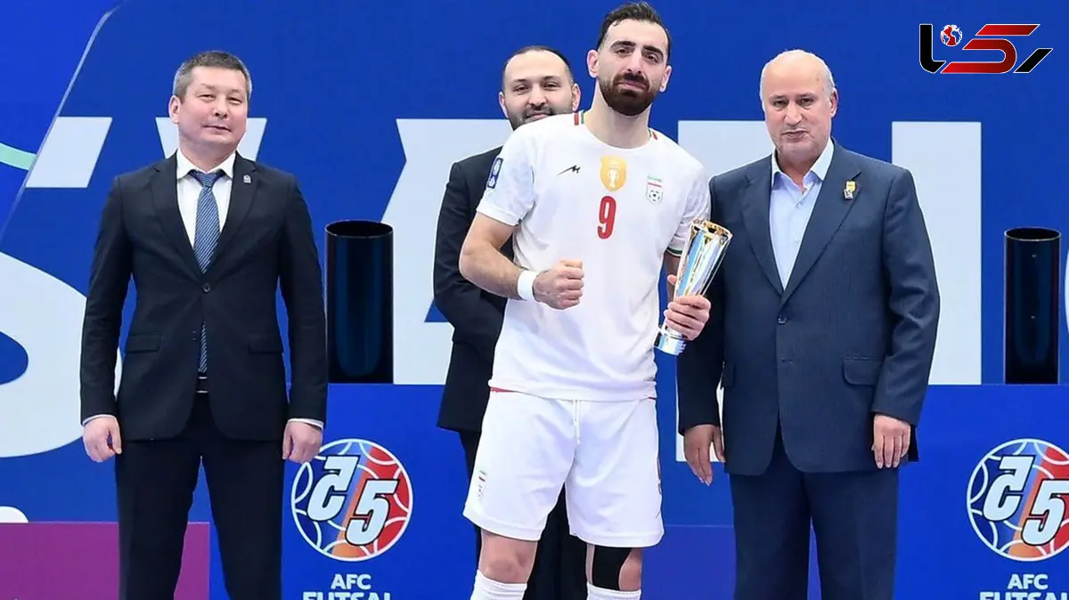 عباسی ارزشمندترین بازیکن جام ملت‌های فوتسال آسیا معرفی شد