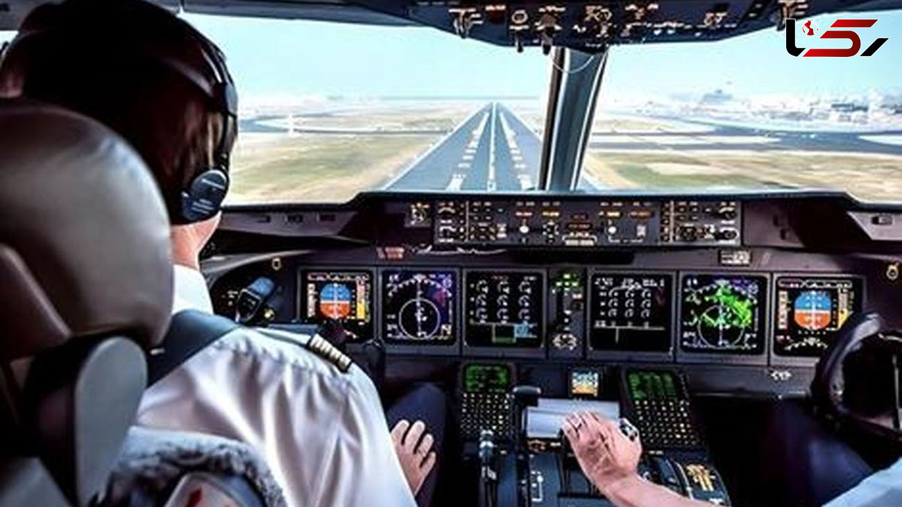 فیلم/ حال‌ و هوای کابین خلبان در لحظه فرود هواپیما در فرودگاه مهرآباد 