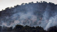 آتش غیرقابل کنترل در جنگل‌های مریوان/ انفجار چندین مین در منطقە آسن‌آباد 
