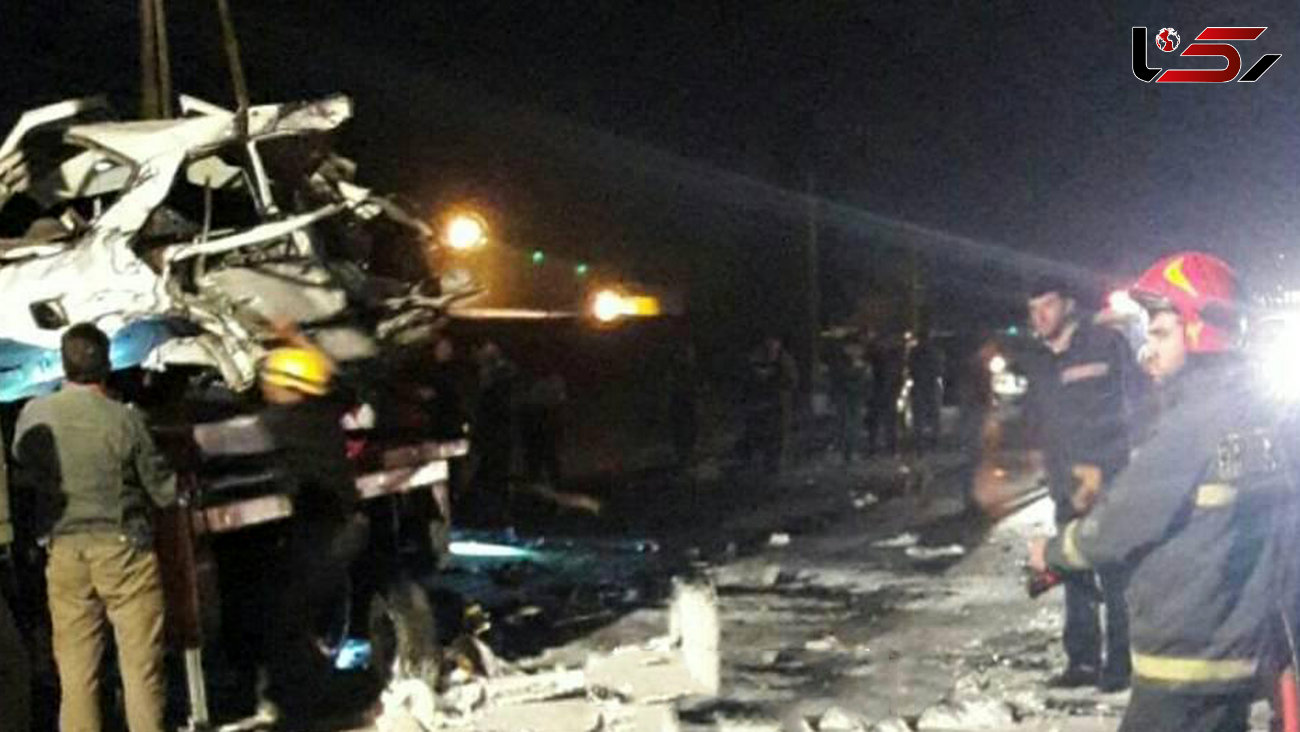 تصادف مرگبار در محور ارومیه- مهاباد با ۹ کشته و زخمی +تصاویر