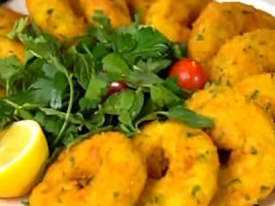  طرز تهیه کوکو سیب زمینی با مرغ / فیلم