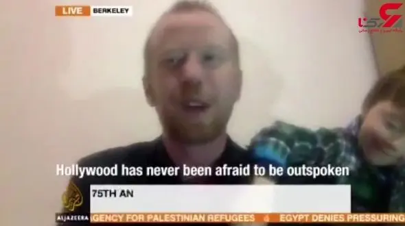 خرابکاری پسر مهمان برنامه زنده تلویزیون جلوی دوربین  + فیلم