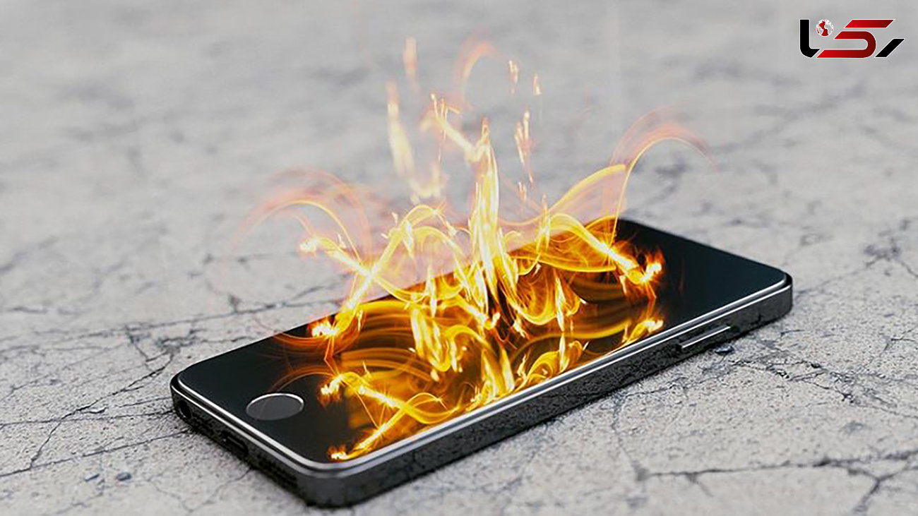 انفجار باتری موبایل سمند مرد نی ریزی را به آتش کشید