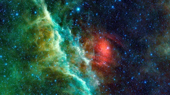 فیلم نمای هزار سال نوری سحابی کالیفرنیا