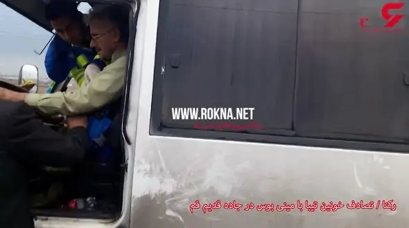 فیلم وحشتناک از حادثه ای هولناک در اتوبان شهید هاشمی تهران