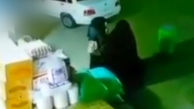 فیلم دزدی عجیب 2 زن از یک مغازه در نسیم شهر