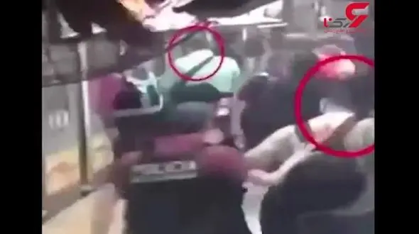 دوربین‌های مداربسته دست شیطان مترو را رو کرد + فیلم 