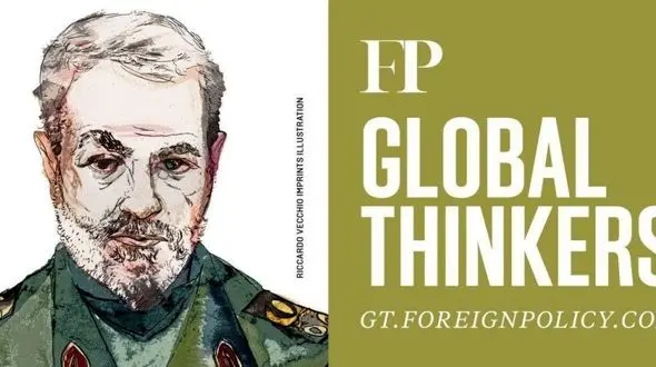  نام سردار سلیمانی در میان 10 متفکر برتر حوزه دفاعی جهان 