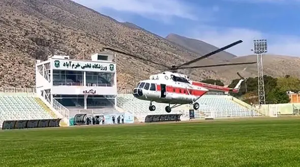 واکنش مدیرعامل باشگاه خیبر به جنجال استفاده از بالگرد هلال احمر