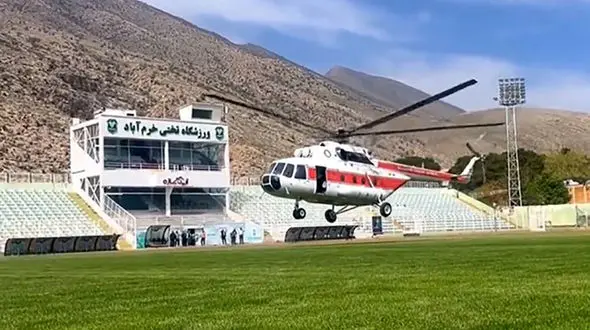 واکنش مدیرعامل باشگاه خیبر به جنجال استفاده از بالگرد هلال احمر