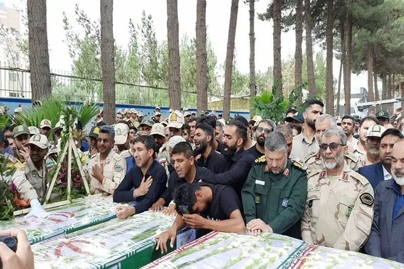تشییع پیکر شهدا