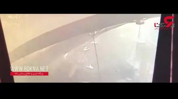 لحظه انفجار گاز در کافی شاپ + تصویر