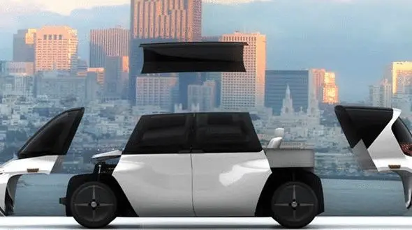 خودروی خودران مفهومی با قابلیت تغییر در بدنه +تصاویر جالب 