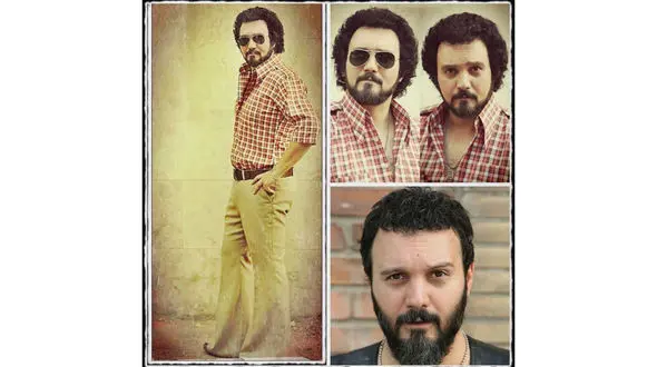 تیپ متفاوت کامبیز دیرباز در اینجا خانه من است / عکس 