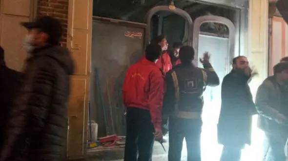 آتش سوزی در بازار تاریخی تبریز /  یک زن 26 ساله آتش گرفت + عکس