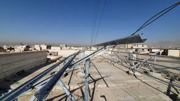نصب نیروگاه خورشیدی و سامانه پایش آنلاین مصرف انرژی
