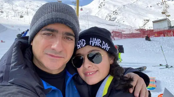 دردسر عکس دستکاری شده همایون شجریان ! / این زن زیبا کیست ؟!